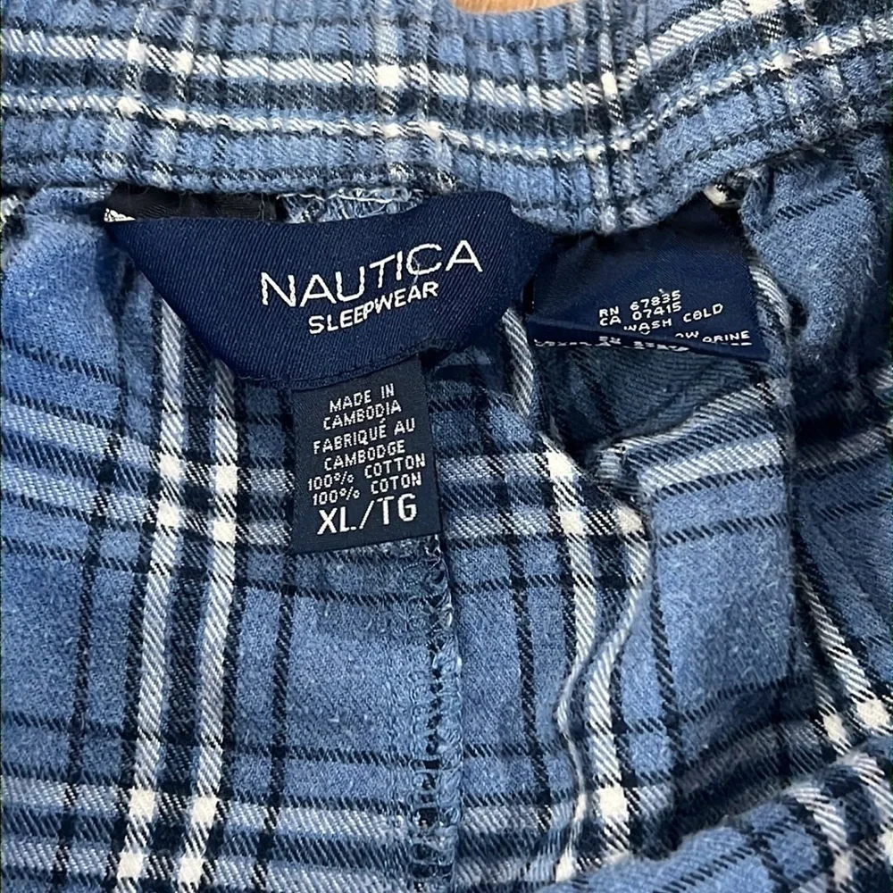 Nautica pajama pants size XL/TG